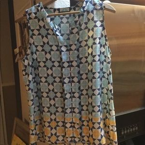 Papermoon Plymouth Split Neck Blouse